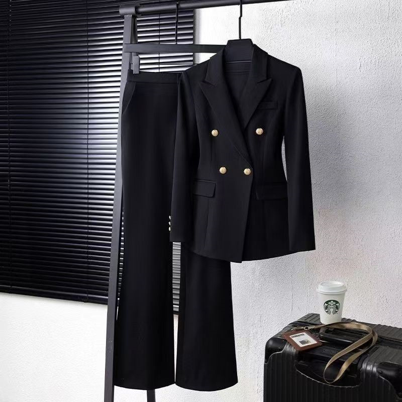 Suit Set for Female College Students, Business Interview, Elegant Workwear, New Spring and Autumn Professional Suit Set for Women