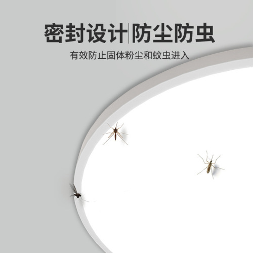 Three-Proof Recessed LED Round Waterproof Insect-Proof Dustproof Balcony Lamp Corridor Passage Lamp Ultra-Slim Recessed Lamp Manufacturer