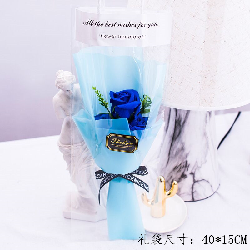 Regalos del día del maestro, flores de girasol, flores de jabón, regalos de vacaciones para maestros y maestros con tarjetas de felicitación al por mayor