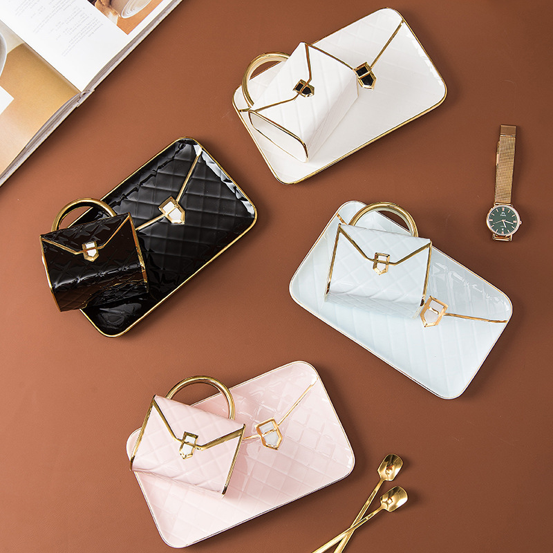 Bolsas de cerámica pintadas a mano de oro transfronterizas, tazas de cerámica, conjuntos creativos y exquisitos de tazas de té de la tarde, platos de desayuno, tazas de agua de leche