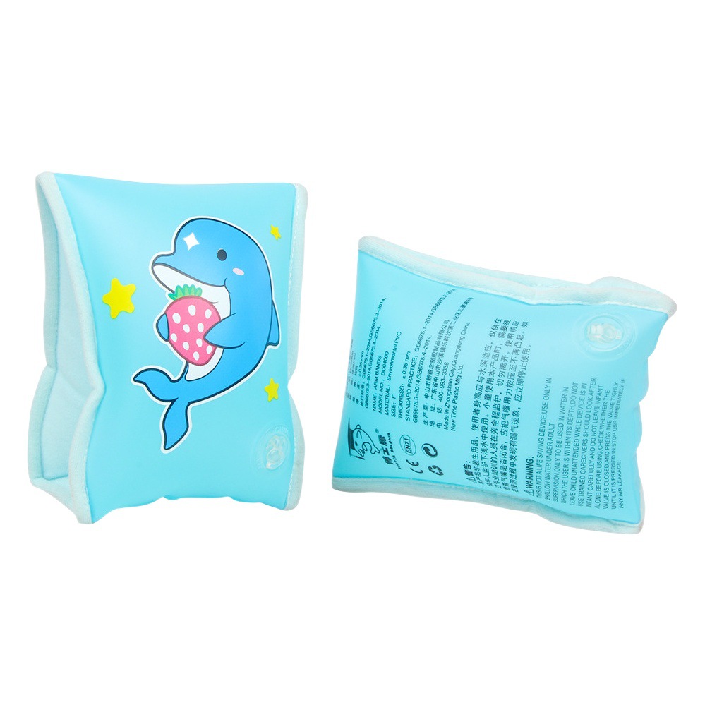 Doctor Dolphin | Anillo de brazo para niños Suministros de natación auxiliares para niños Anillo de brazo inflable Anillo de brazo para niños Anillo de brazo de PVC