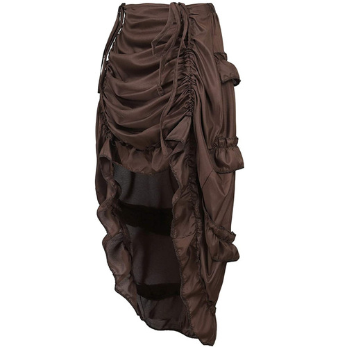 Actual shot of new female modern dance hip-hop street dance performance skirt Halloween ethnic dance stage performance skirt pirate skirt