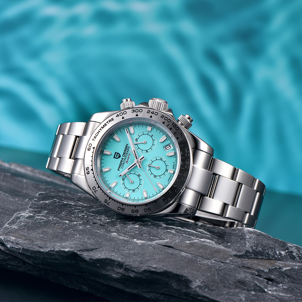 Bojiani Pagani diseño reloj de hombre multifunción cronógrafo reloj de cuarzo para hombre PD1727