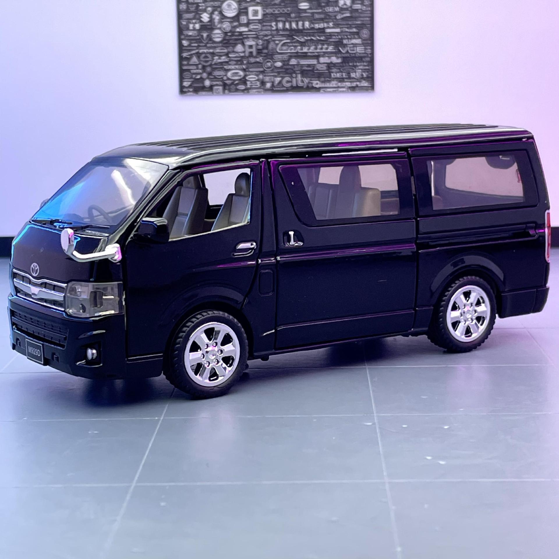 Modelo de coche de aleación XLG 1:32F Tian Haishi coche de negocios tire de la puerta trasera de sonido y luz niño modelo de coche de juguete Decoración