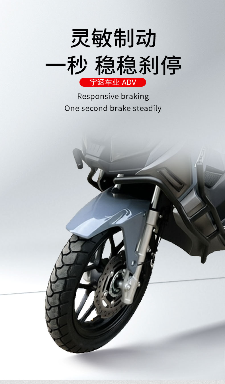 Customized Export Adv Second-Generation Fuel-Powered Motorcycle, Off-Road Motorcycle, Unisex Commuter Scooter, Vietnam