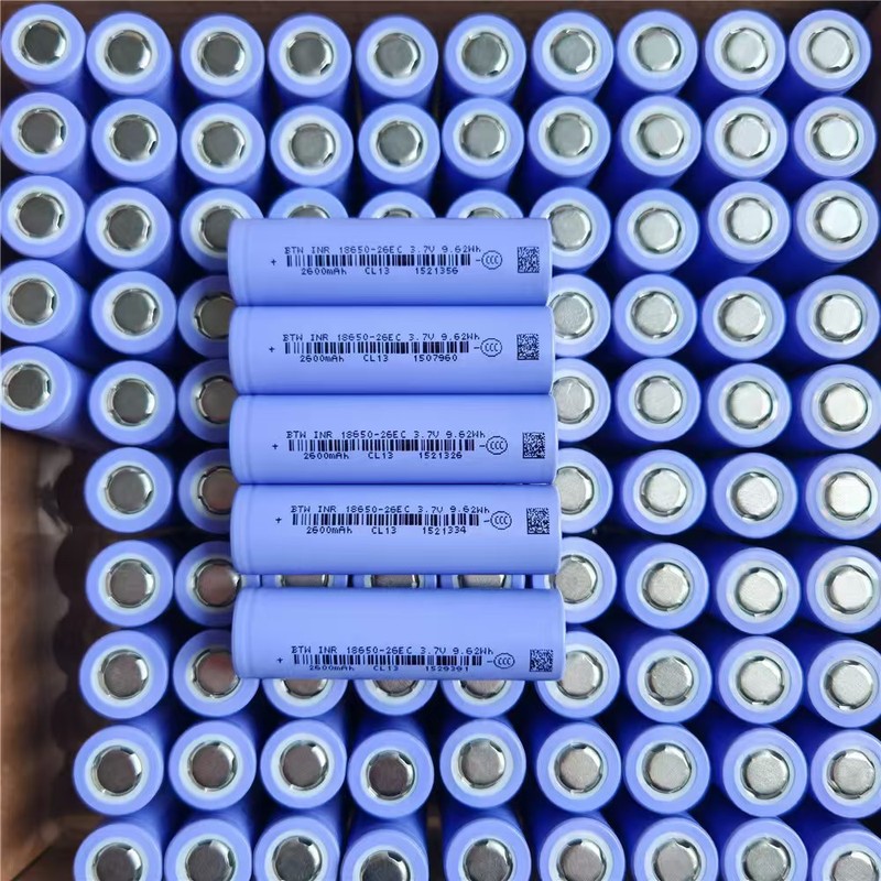 巴特威18650锂电池2600mAh动力5C 电动车筋膜枪园林工具储能电源|undefined