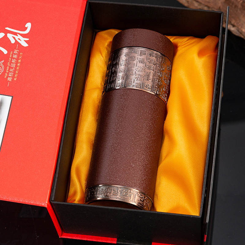 Yixing taza de aislamiento de arena púrpura, taza de té de burbujas para mujeres y hombres, regalo de cumpleaños para padres y maestros.