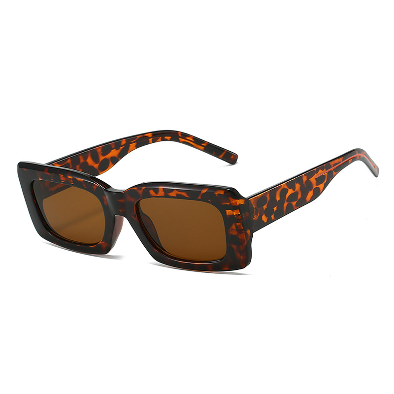 Fashionable Women's Square Frame Sunglasses Uv Protection Trendy_voghion.com