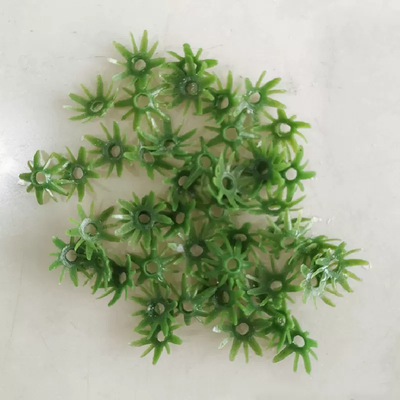 仿真花花托配件 1.5厘米小梅花托 樱花托 布花绢花塑料花后托配件