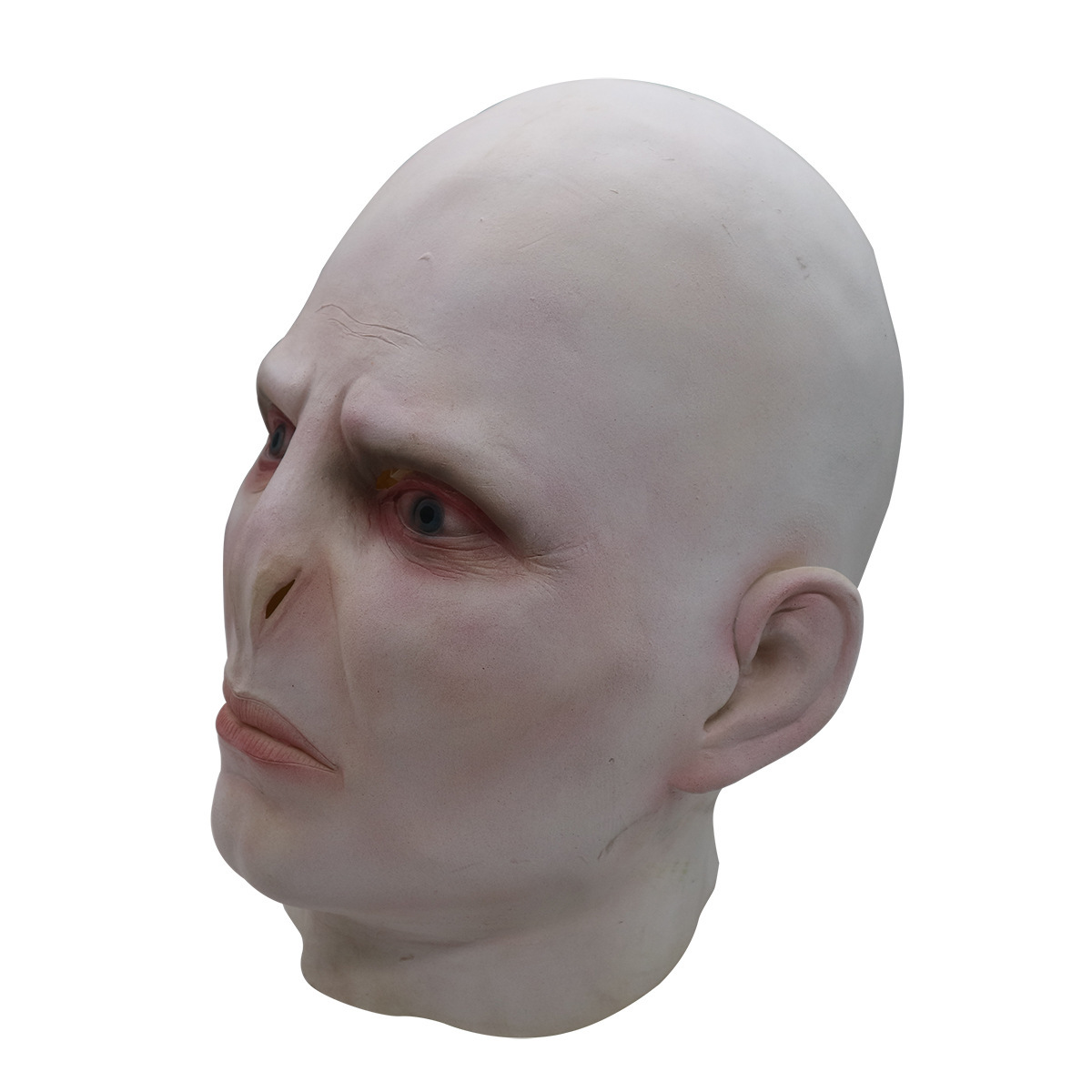 En stock cos apoyos Harry Potter película Voldemort mismo tocado horror thriller Calvo máscara de látex