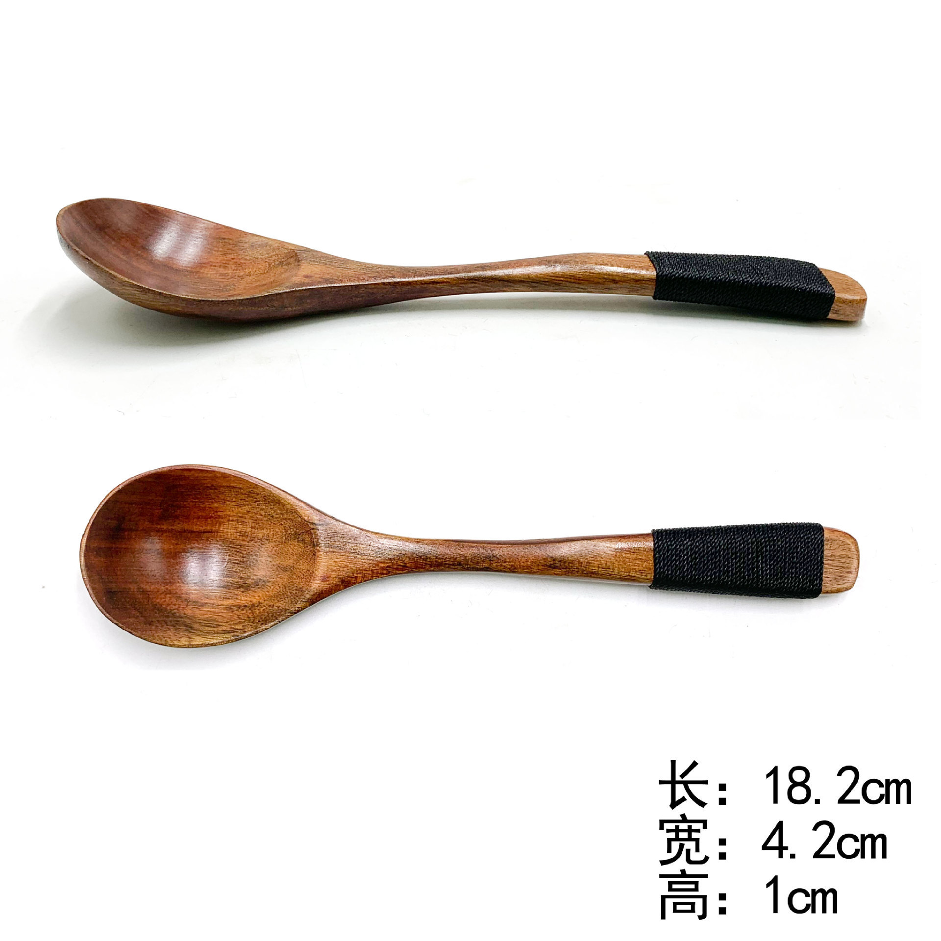 묶는 줄 오래된 페인트 둥근 머리 큰 숟가락 (1 팩)