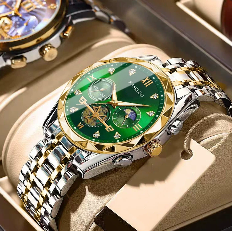 Metal universal quartz trend men's watch for leisure
