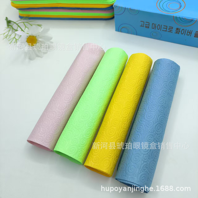 Fabricante al por mayor de alta calidad Xiangyun gafas tela de limpieza de tela de reloj tela limpia tela puede imprimir LOGO