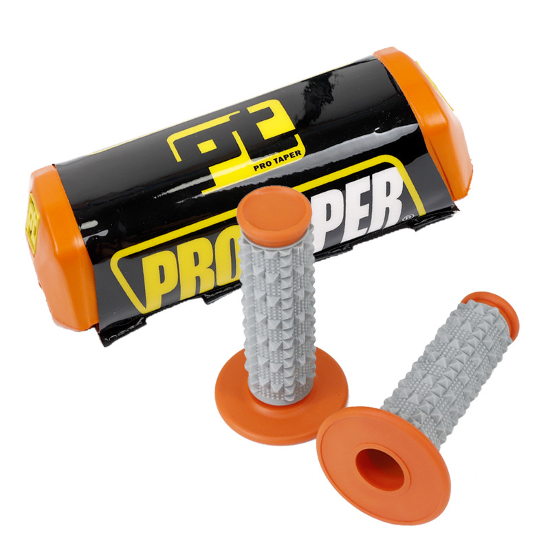 오렌지 큰 곡물 핸들 세트 오렌지 코튼 블랙 PT