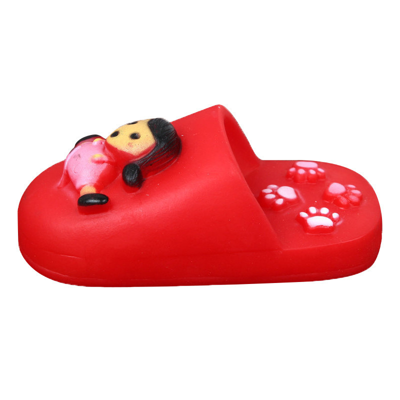 어린 소녀 슬리퍼 (색상 랜덤)