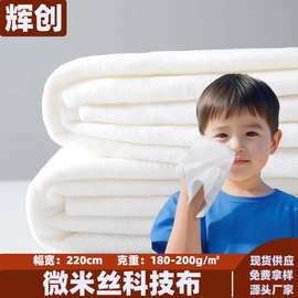 现货供应微米丝科技布洁面毛巾一次性洗脸巾加厚柔软吸水毛巾布