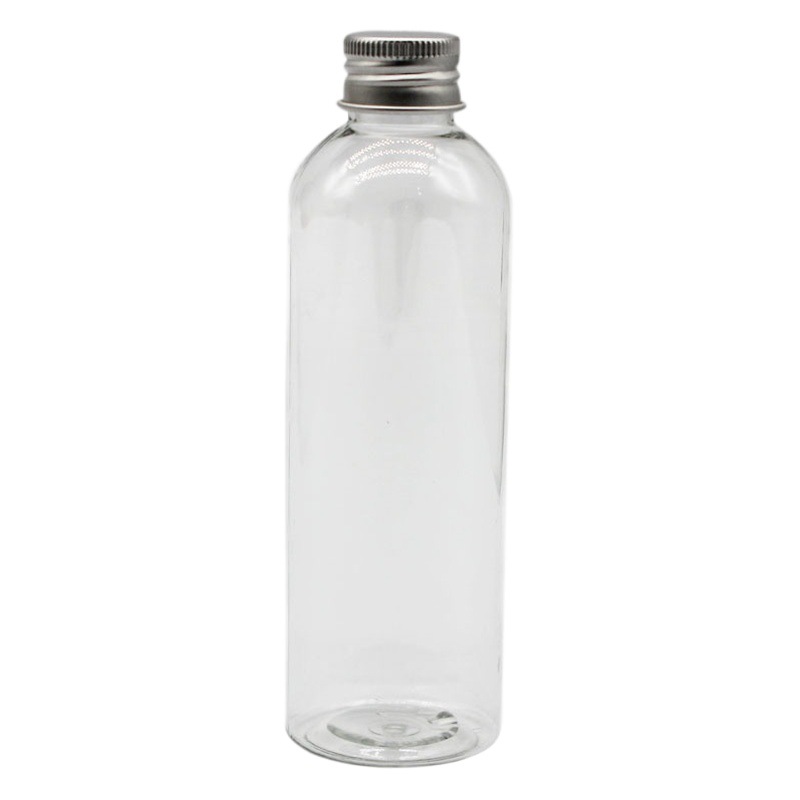 10 30 50 100 ml g cubierta de aluminio botella de plástico transparente botella de líquido loción aceite esencial sub-botella de prueba