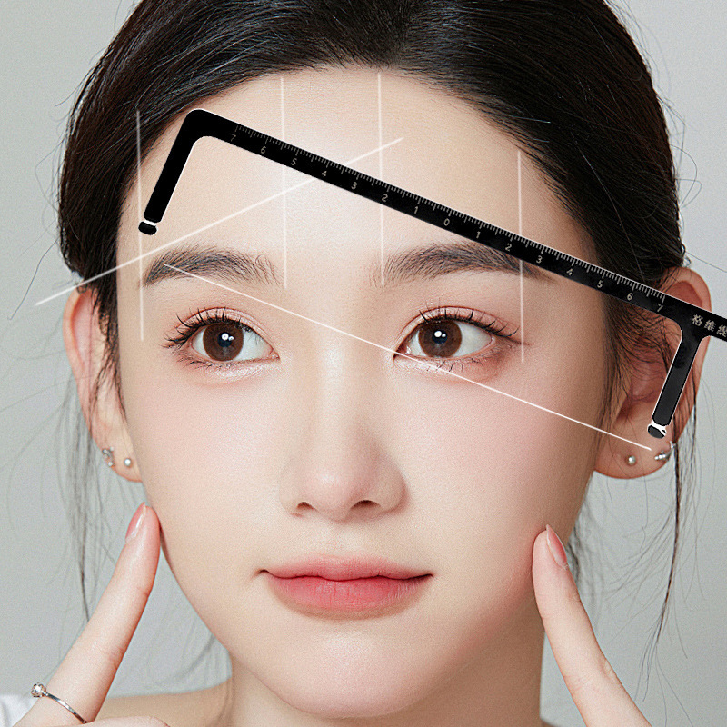 定位尺眉毛神器快速设计眉形新手画眉精准贴合纹绣师专用辅助工具|undefined