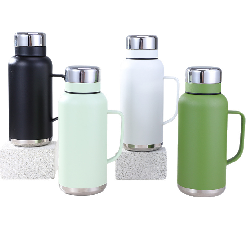 Termo de acero inoxidable de gran capacidad para preparar té, hervidor portátil para coche y senderismo con aislamiento de larga duración. image 6