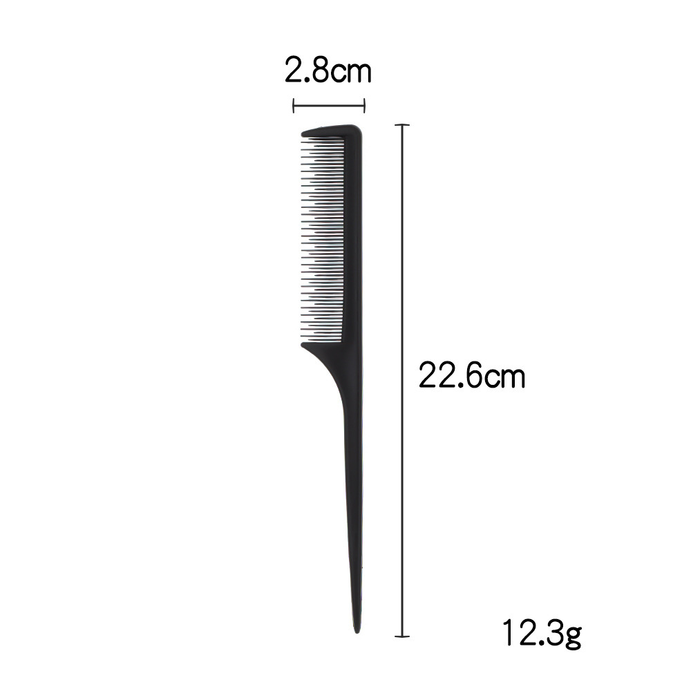 Pein de peluquería transfronterizo múltiples pein de peluquería especial pein de punta y cola doble propósito pein de aceite puede imprimir LOGO fijo de color