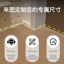 定制仿剑麻地毯客厅免洗可擦摄影棚卧室床边日式全铺大面积地垫