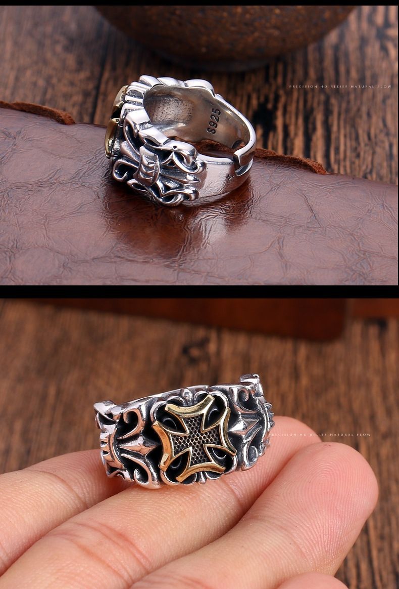 Cross Anchor Ring Image 2