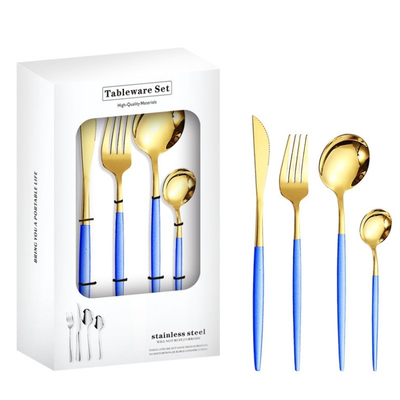 블루와 골드 16개 세트