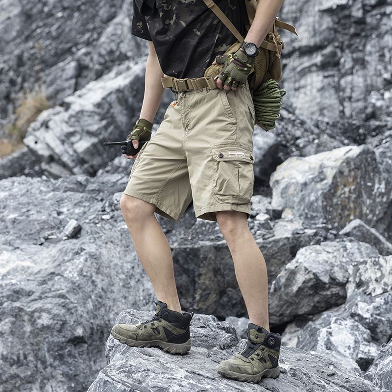 Men's Multi-Pocket Cargo Shorts 2026 Summer Breathable Wear-Resistant Outdoor Hiking Casual Sports Tactical Shorts Men's Multi-Pocket Cargo Shorts 2026 Summer Breathable Wear-Resistant Outdoor Hiking Casual Sports Tactical Shorts