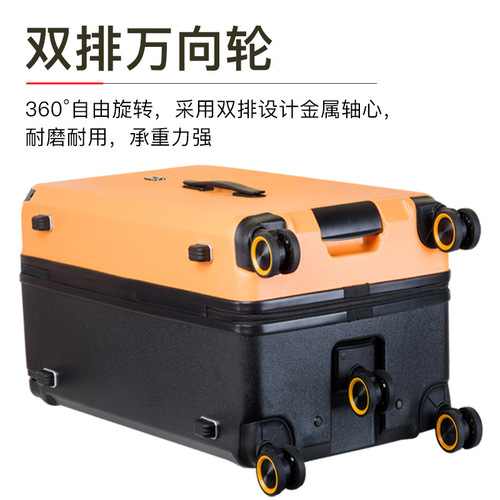 Export 37-inch large-capacity universal wheels 26-inch travel suitcase 28-inch unisex luggage wide trolley case with USB charging