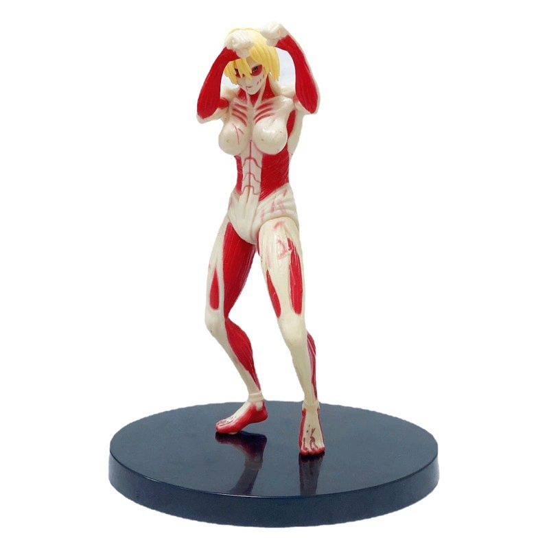 Женские гигантские украшения для моделей ручной работы Маленькая атака Аллена Йегера Гигантские периферийные анимационные игрушки ручной работы