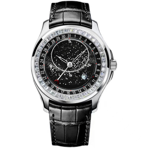 Swiss Tevise Men's Quartz Watch Waterproof Automatic High-End Fashion Men's Wristwatch Wholesale