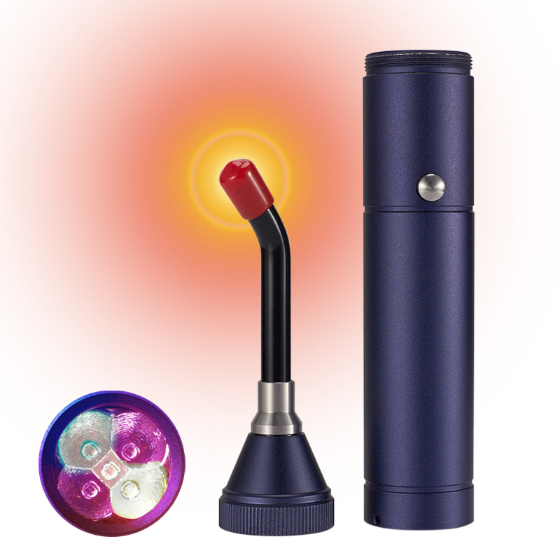 Equipo de iluminación oral infrarrojo del examen LED 850nm de la luz de la linterna de la luz roja de la columna transfronteriza de la guía