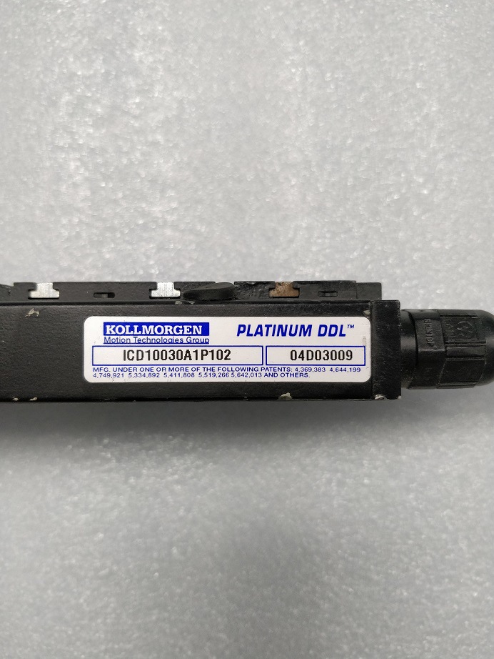 KOLLMORGEN 科尔摩根 ICD10030A1P102 直线电机动子 原装拆机件