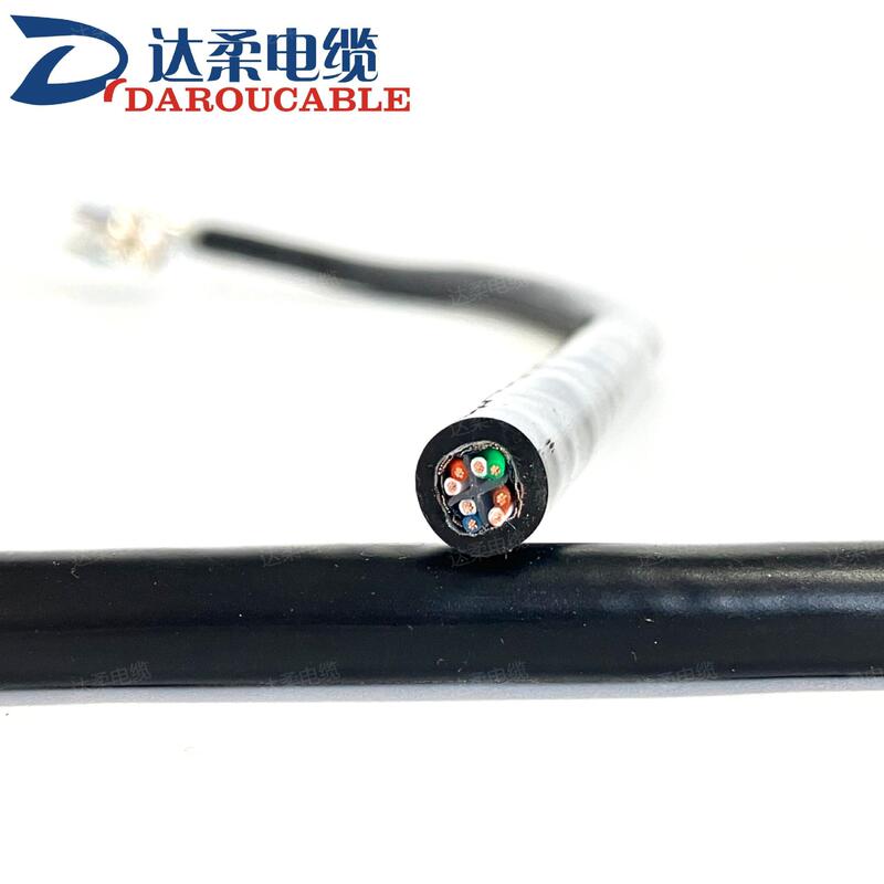 Category 5E/6 Double-Shielded Network Cable, Pvc Sheath, Oxygen-Free Copper Material, Suitable for Routers and Computers Category 5E/6 Double-Shielded Network Cable, Pvc Sheath, Oxygen-Free Copper Material, Suitable for Routers and Computers