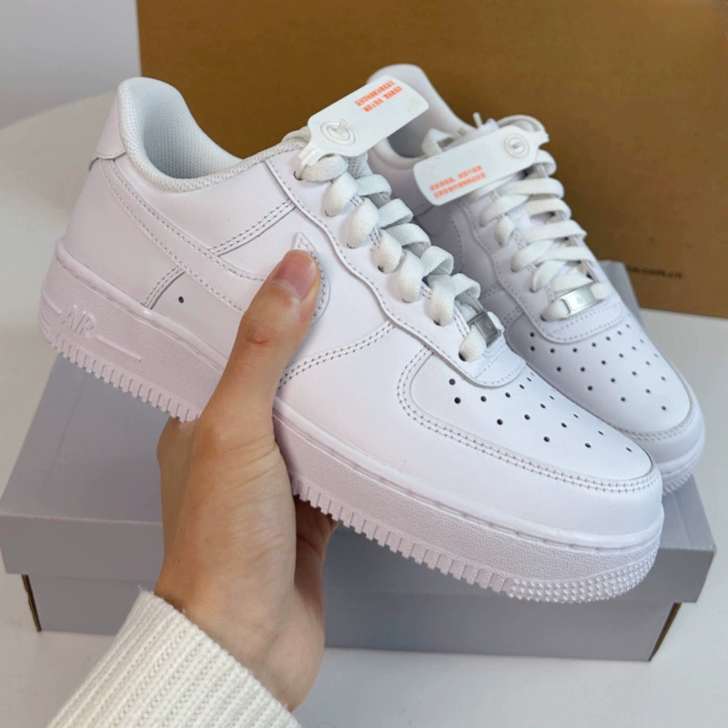 Кроссовки Air Force 1, белые туфли, кеды для мужчин и женщин, универсальная мягкая пятка, спортивные кроссовки