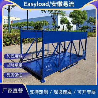 可折叠轮胎堆垛架 钢制常规冷库堆垛架 周转布料巧固架仓储货架厂