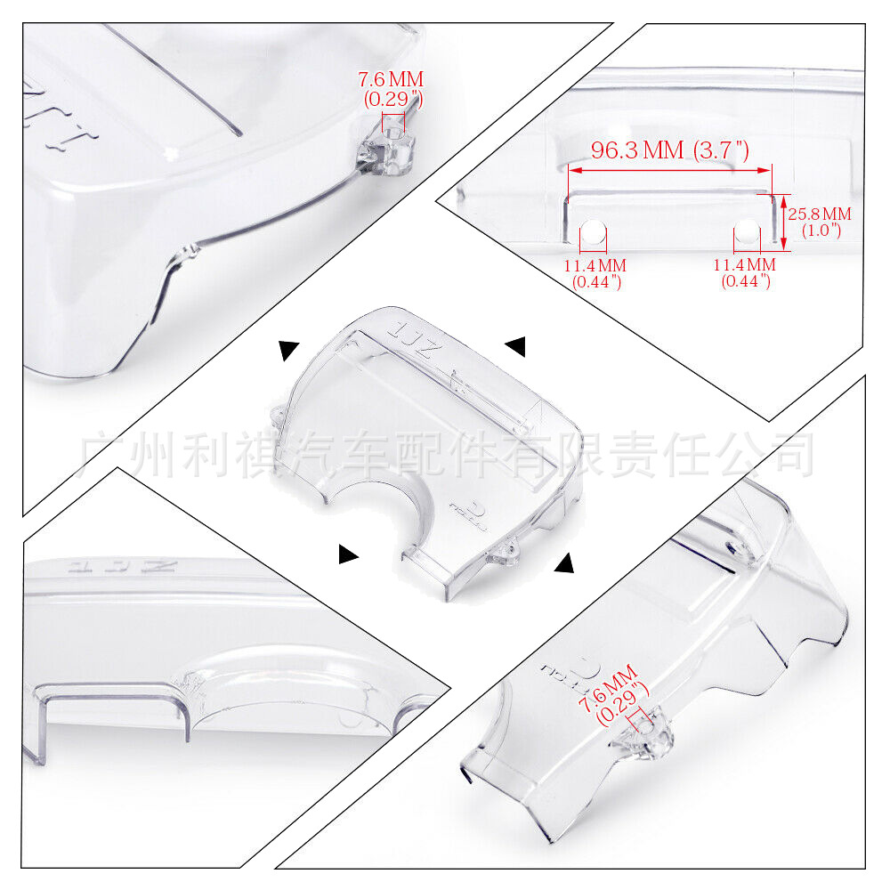 1jz transparent shell cross-border modified pulley cover timing gear cover lightweight engine transparent gear shell