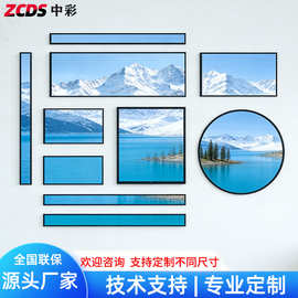 液晶条形屏广告机货架显示屏LCD长条显示器触摸异形屏