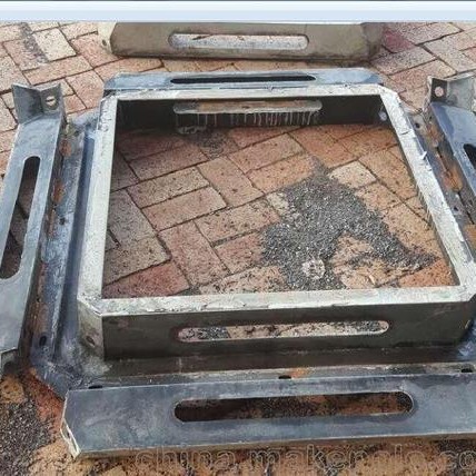 鱼巢护坡模具仿石面河道水利市政工程生态箱式挡土墙护坡钢模具