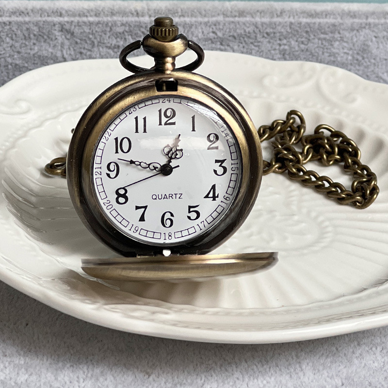Vintage Style, Classic Style Style Vintage Style Classic Style Round Quartz Pocket Watch Women's Watches