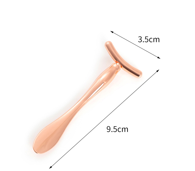 Fashion Rose Gold Gold Solid Color Alloy Beauty Stick display picture 3