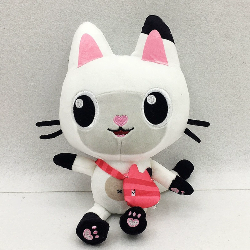 Плюшевые игрушки Gabby Dollhouse KAWAII MERCAT милая плюшевая зверушка
