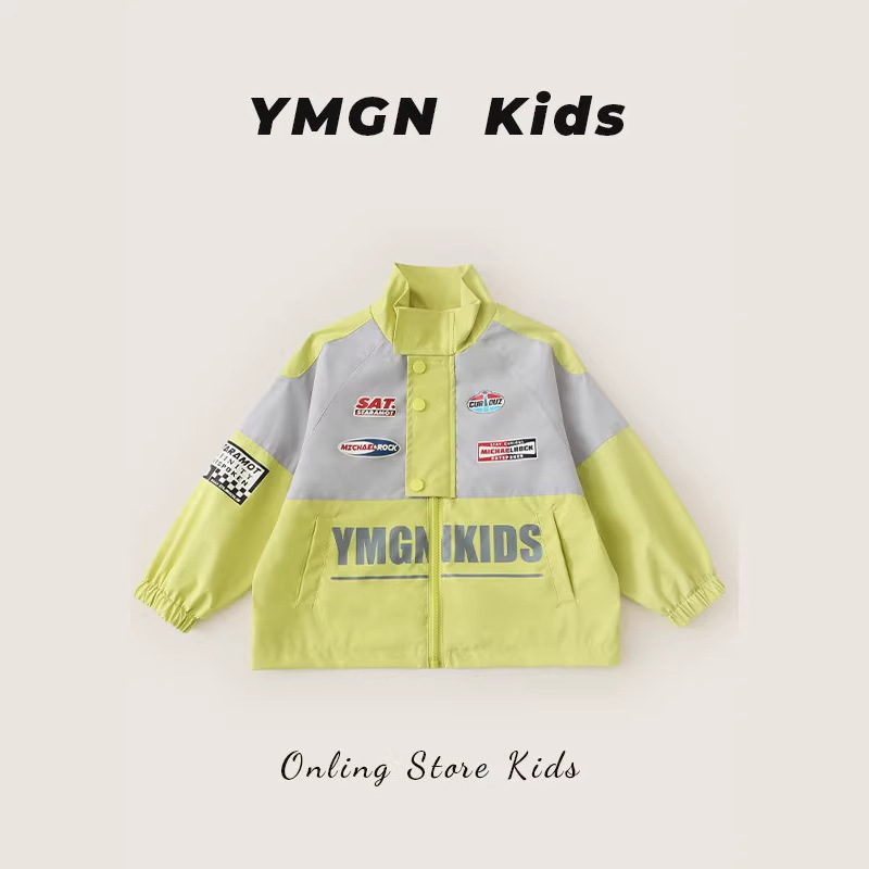 Youmian Guangnian Children's Clothing Spring Outdoor Waterproof Windbreaker for Boys Baby Jacket Outdoor Wear Boys' Korean Style Coat