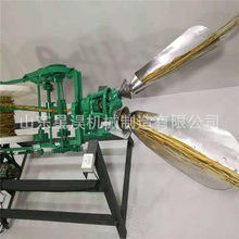 稻草制绳机 电动搓绳机 两股打稻草绳机 草绳编织编绳机