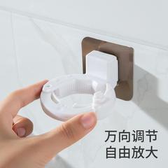Non-piercing shower soap holder wall-mounted bathroom shampoo holder bathroom hand soap hook rack shampoo dispenser storage rack