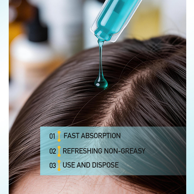 Inglés completo KORMESIC cuero cabelludo secundario serum cuero cabelludo cuidado de la fábrica de comercio exterior transfronterizo mayorista en stock image 3