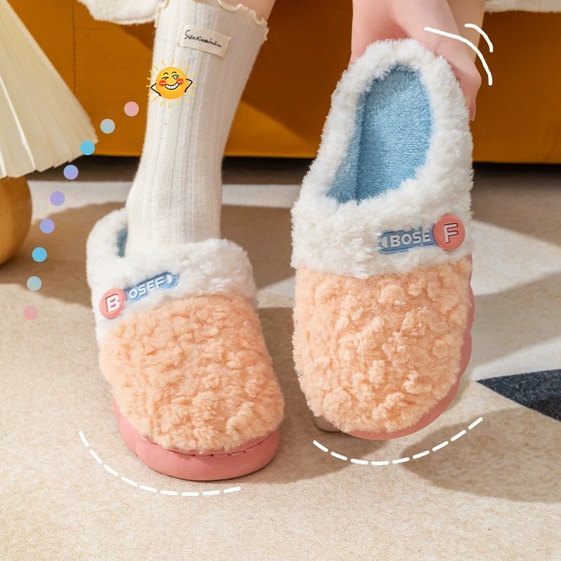 Demi-season slippers, men's keep warm footwear for beloved indoor platform
