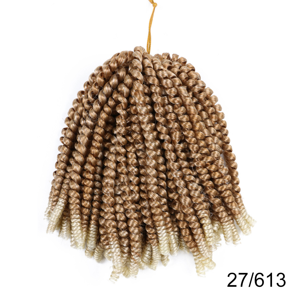 Συνθετικά εξτένσιον μαλλιών για πλέξιμο spring twist στυλ_voghion.com