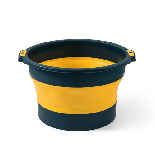 Foot bath bag, foldable foot bath bucket, portable water basin, travel artifact, outdoor dormitory, simple face and foot wash