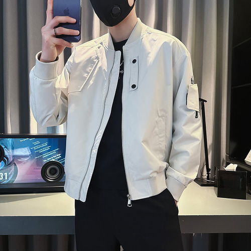 Stylish Sport Coat Jacket for Men - Spring and Autumn Season Casual Baseball Suit for Men - 2025 Men's Spring Outfit Top Clothing